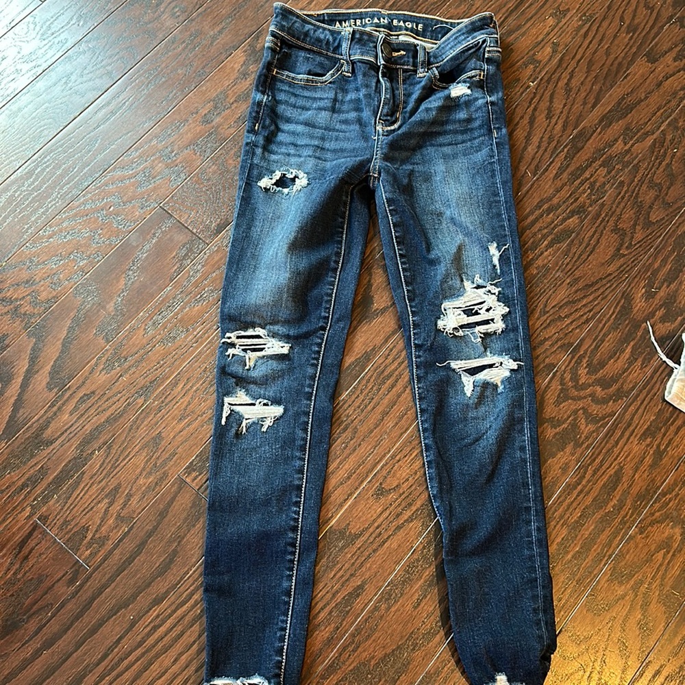 American Eagle next level stretch jeans size 0 never worn